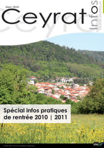 Ceyrat Infos Septembre 2010
