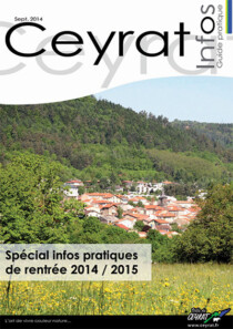 Ceyrat Infos Septembre 2014