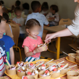 Atelier glaces dans les cantines